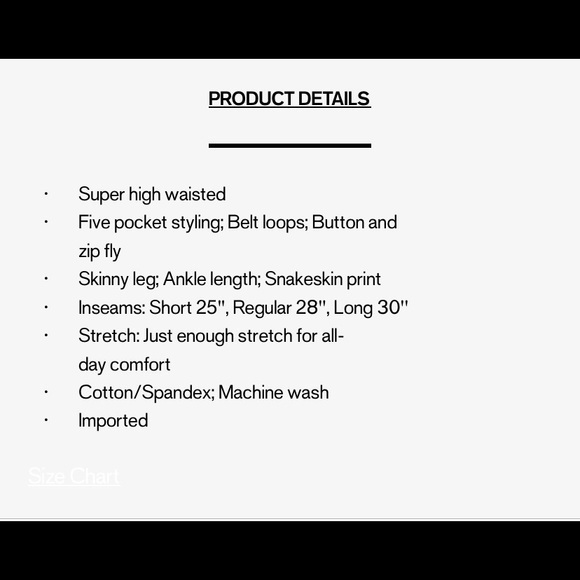 Express Super High Waisted Snakeskin Print Skinny - Picture 5 of 5